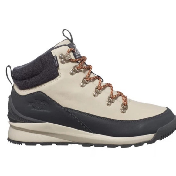 The north face mens back-to Berkeley mid winter boots vintage white sz 9 - Picture 3 of 13